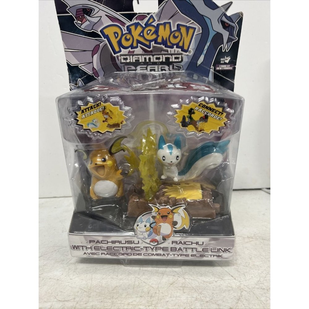 Pokémon Battle Links Pachirusu Raichu Electric Link Series 2